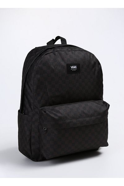 Vans Unisex Black Backpack - Old Skool Check Pattern Vn000H4Xba51