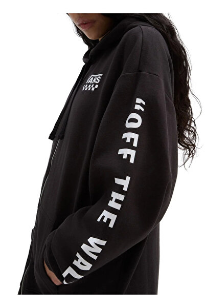 Vans VN000A6BBLK1 Extra Fun Black Round Neck Sweatshirt - OS Hoodie