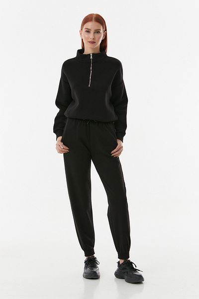 Fulla Moda Ελαστική μέση Jogger Φούτερ