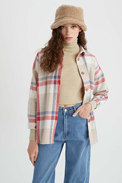DeFacto Flannel Long Sleeve Shirt Z9107az22au