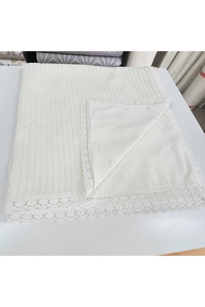 GAYE EV TEKSTİLİ LACE BABY PIECE-BLANKET