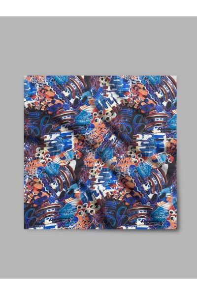 LU&MA Eșarfă din șifon cu model