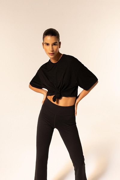 DeFacto Crew Neck Fit Comfort Sports T-Shirt - Short Sleeve, Tyc00754840590