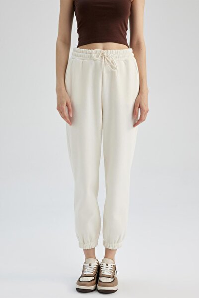 DeFacto Dlouhé tepláky Jogger Standard Fit s pružným páskem na noze S7370az23sp