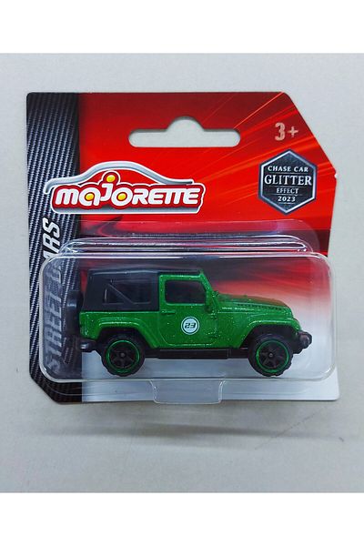 Majorette Chase Car Jeep Rubicon (Glitter Effect 2023) Rare Model Car