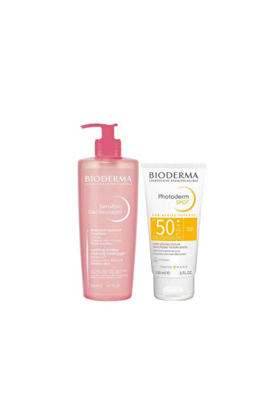 Bioderma Photoderm Spot 150 ml + Sensibio Foaming Gel 500 ml