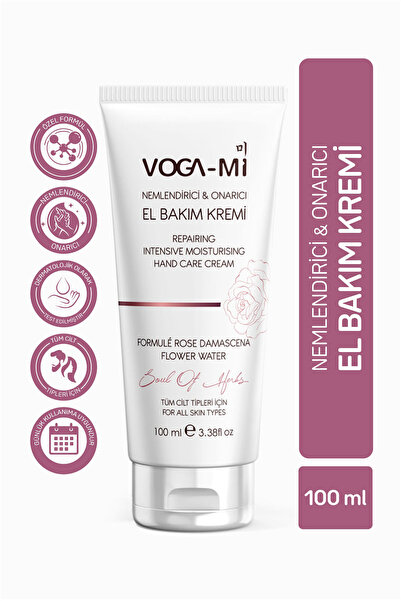 VOGAMI Onarıcı Ve Yoğun Nemlendirici El Ve Vücut Bakım Kremi 100ml. Yağlı His...