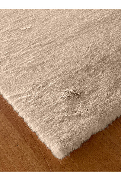 Prizma Comfort Kaymaz Yıkanabilir Halı | Sütlü Kahve