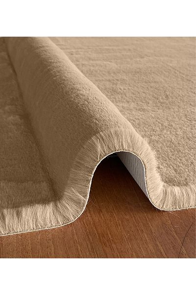 Prizma Comfort, Non-Slip, Washable Single Bath Rug, Mat| Coffee - (75X110CM)