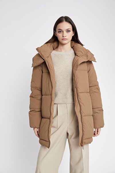 DeFacto Waterproof Relax Fit Hooded Puffer Jacket A1230ax23wn