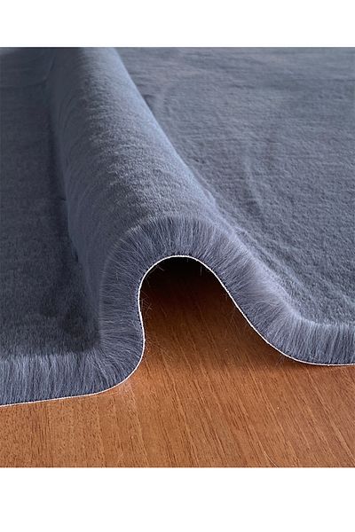 Prizma Comfort, Non-Slip, Washable Single Bathroom Carpet, Mat| Smoked - (75X110CM)