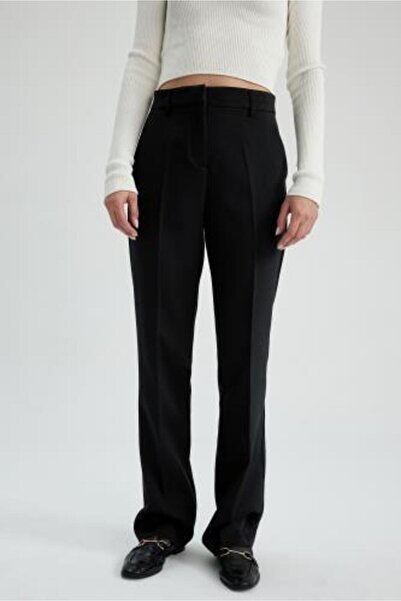 DeFacto Straight Fit Pocket Magas derekú Egyenes lábú nadrág A1226ax23sm