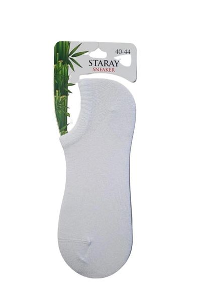 Staray 3 Pack Seamless Bamboo Sneaker Invisible Socks