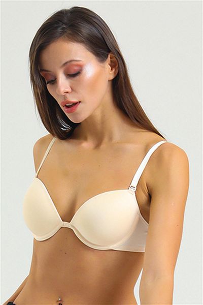 Magic Form Basic Plain Low Cut Push Up Υποστηριζόμενο σουτιέν - 2169