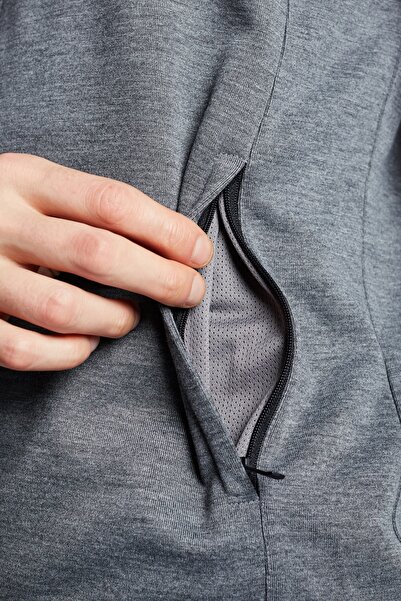 Lescon Чоловічий світшот з капюшоном на блискавці 22s-1241-22n