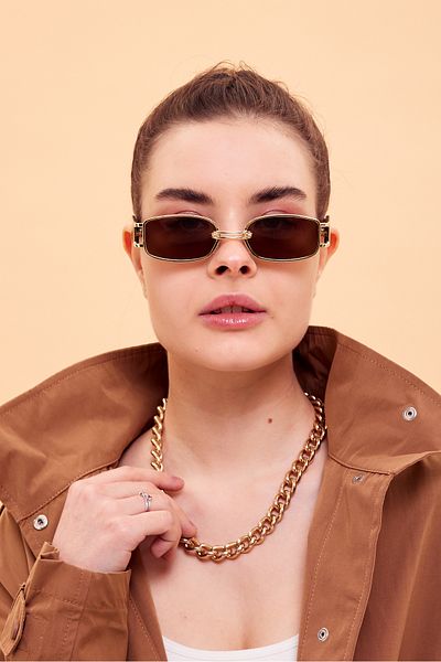 Nilu Moda نظارات شمسية نسائية بنمط ليوبارد