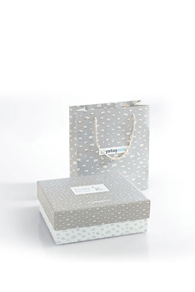 Yataş Mini Povey Baby Ranforce 100% Cotton Duvet Cover Set - Sage