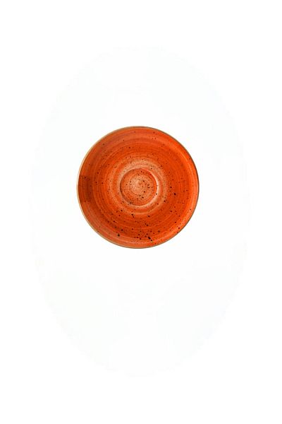 İkram Dünyası Terracota 4-Piece Teacup and Saucer Set
