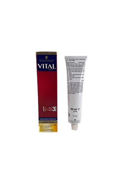 Schwarzkopf Vital Colors Krem Saç Boyası P-11 Koyu Gümüş