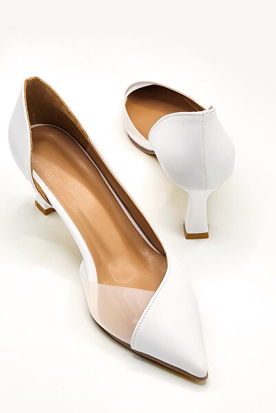 StWenn 353 Black Skin Heeled Women's Shoes