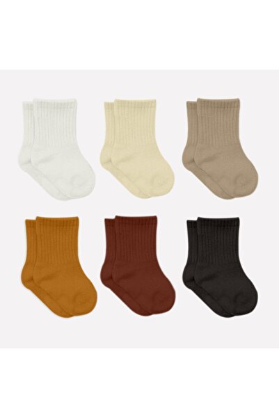 Bistyle مجموعة من 6 جوارب للأطفال 6003
