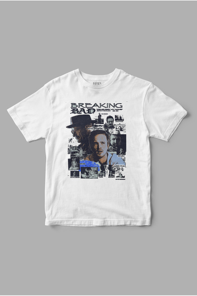 Gries Tricou cu imprimeu Breaking Bad „Retro”.