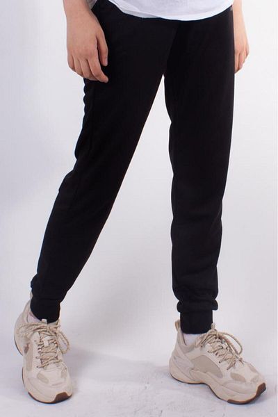 Kinetix Sn86 Basic Jogger Μαύρο Casual Βαμβακερό Γυναικείο Φούτερ