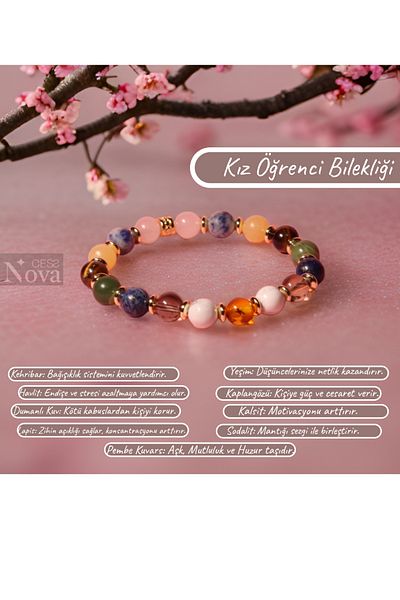 CessNova Certified Natural Stone Student Bracelet