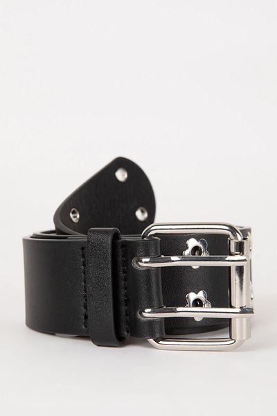 DeFacto Women's Faux Leather Classic Belt B5299AXNS