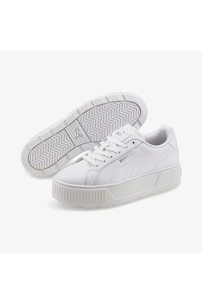 Puma Pantofi sport albi de damă - Karmen L