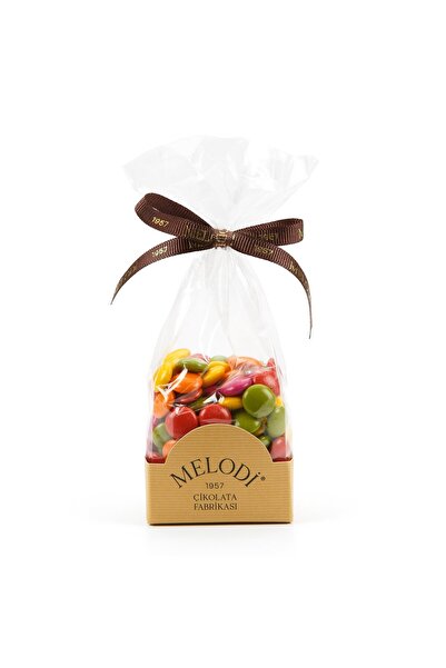 Melodi Çikolata Çikolatalı Renkli Bonbon Draje 150g