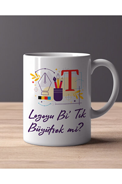 Prorek Reklam Ajansı Grafiker Tasarımlı Baskılı Kupa Bardak