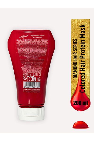 Eda Taşpınar Hair Ketchup Dyed Hair Protein Mask & Cream 200ml (EGY0003)