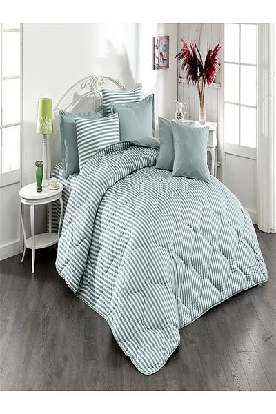 Zarif Home Classic Ranforce Double Sleeping Set - Plain/striped
