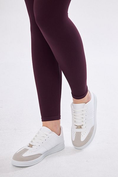 ALTUNTAŞ Pantofi sport unisex zilnic cu talpă confortabilă - alb