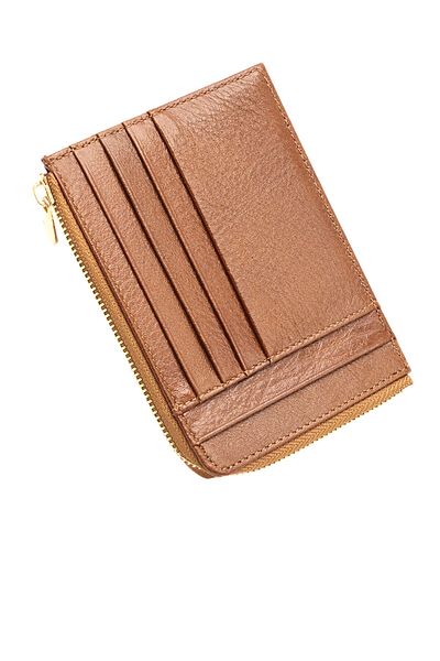 willpolo Large Size Genuine Leather Women's Wallet - Card Holder, Zipper Compartment