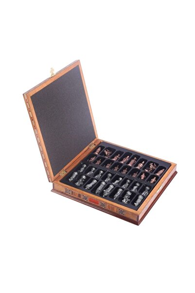 Gift Home (SADECE SATRANÇ TAHTASI İSTEYENE) Gifthome,büyük Boy,el Yapımı,masif Ahşap,sandıklı Satranç Tahtası