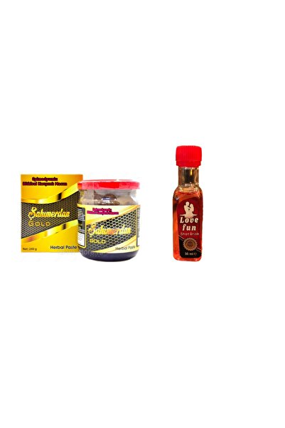 Şahmerdan GOLD 240 GR BİTKİSEL MACUN + LOVE FUN GİNSENG SHOT
