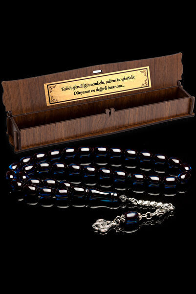 OTTOTESBİH Tassel placat cu argint din chihlimbar de foc