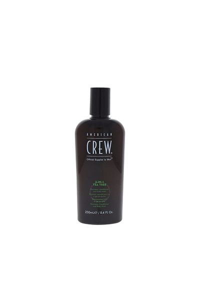 American Crew 250 ML Remove Excess Hair Oil - TEA TREE Nourishing Shampoo, 3-IN-1 Model DKHAIR215