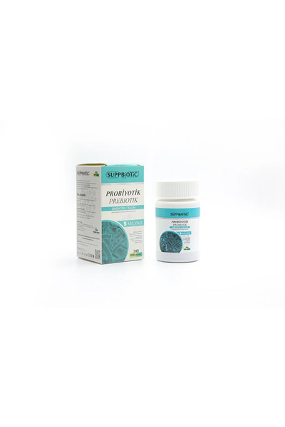 Suppbiotic Probiotic & Prebiotic 30 Dr Capsules Set of 2