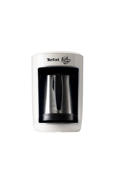 TEFAL Sparkling Pro Steel White Turkish Coffee Machine