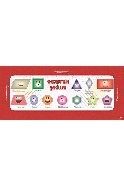 okularenkkat Geometri Gizil Öğrenme Sarkmalı Okul Sıra Örtüsü