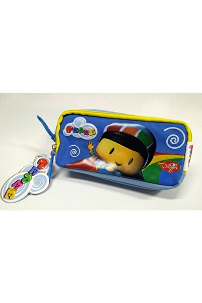 PEPEE Çift Bölmeli Fermuarlı Kalem Kutusu Mavi