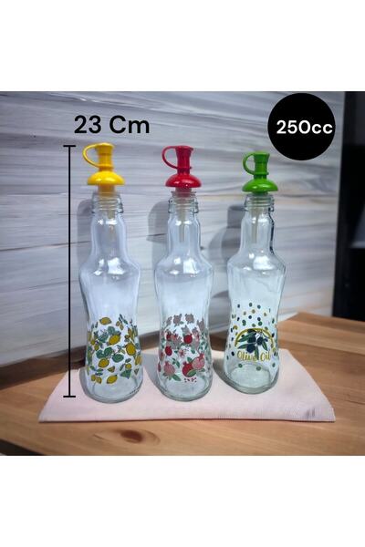 Dore Voir طقم صوص زجاج صغير 3 قطع - 250 سي سي