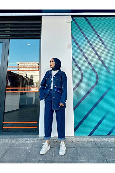 lurex moda بدلة بنطلون وسترة نسائية