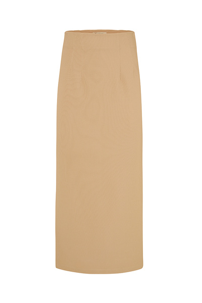 Aker Knitted Fabric Pencil Skirt