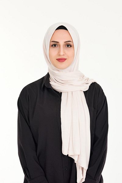 Sensu Hijab Practical Snap-on Έτοιμο χτενισμένο βαμβακερό σάλι