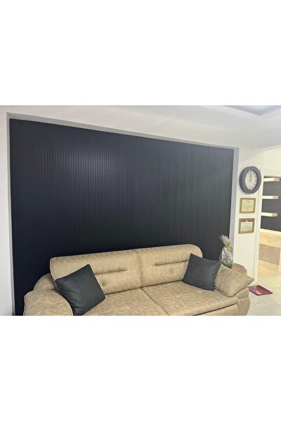 AGT Akyürek Agt Lb 3783 Bute Mat Si?yah Dekor Profi?l Duvar Panel Duvar Kaplama Lambri?