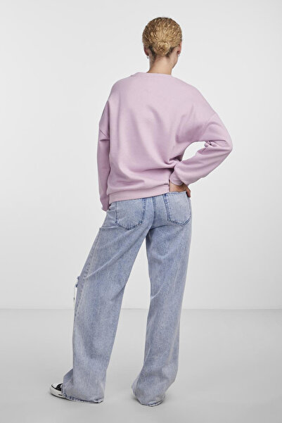 PIECES PCFREYA LS OVERSIZE SWEAT